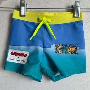 Garfield x Marc Jacobs Kids Swim Shorts Size 3